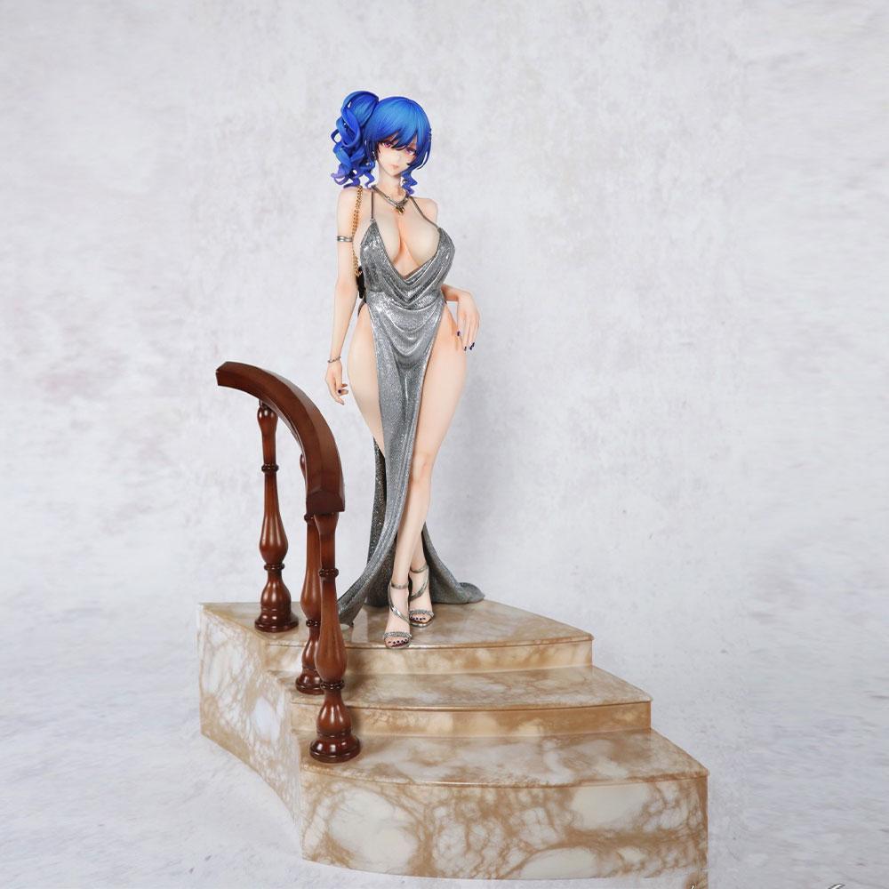 26CM Anime Game Azur Lane USS St. Louis Figure Stand Animation Model Toys Gifts Collection Decoration Ornaments PVC