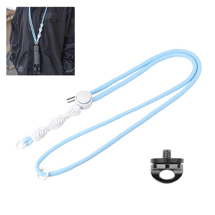 PULUZ Sports Camera Lanyard Long Adjustable Anti-lost Rope for DJI OSMO Pocket 3 / Insta360 X5