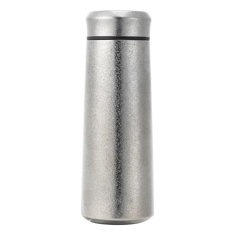 Lock&Lock Pure Titanium 420ml Insulated Travel Mug with Twist-Cap