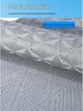 Suede Car Seat Cushion - All-Season, Breathable, Luxury Design with Small Waist Support