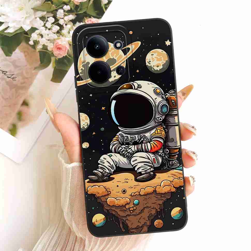 For Xiaomi Redmi 15C 4G Case Cute Couple Flower Cartoon Cover Phone Case For Xiaomi Redmi 15C Redmi15C 4G 5G Back Cover Capa