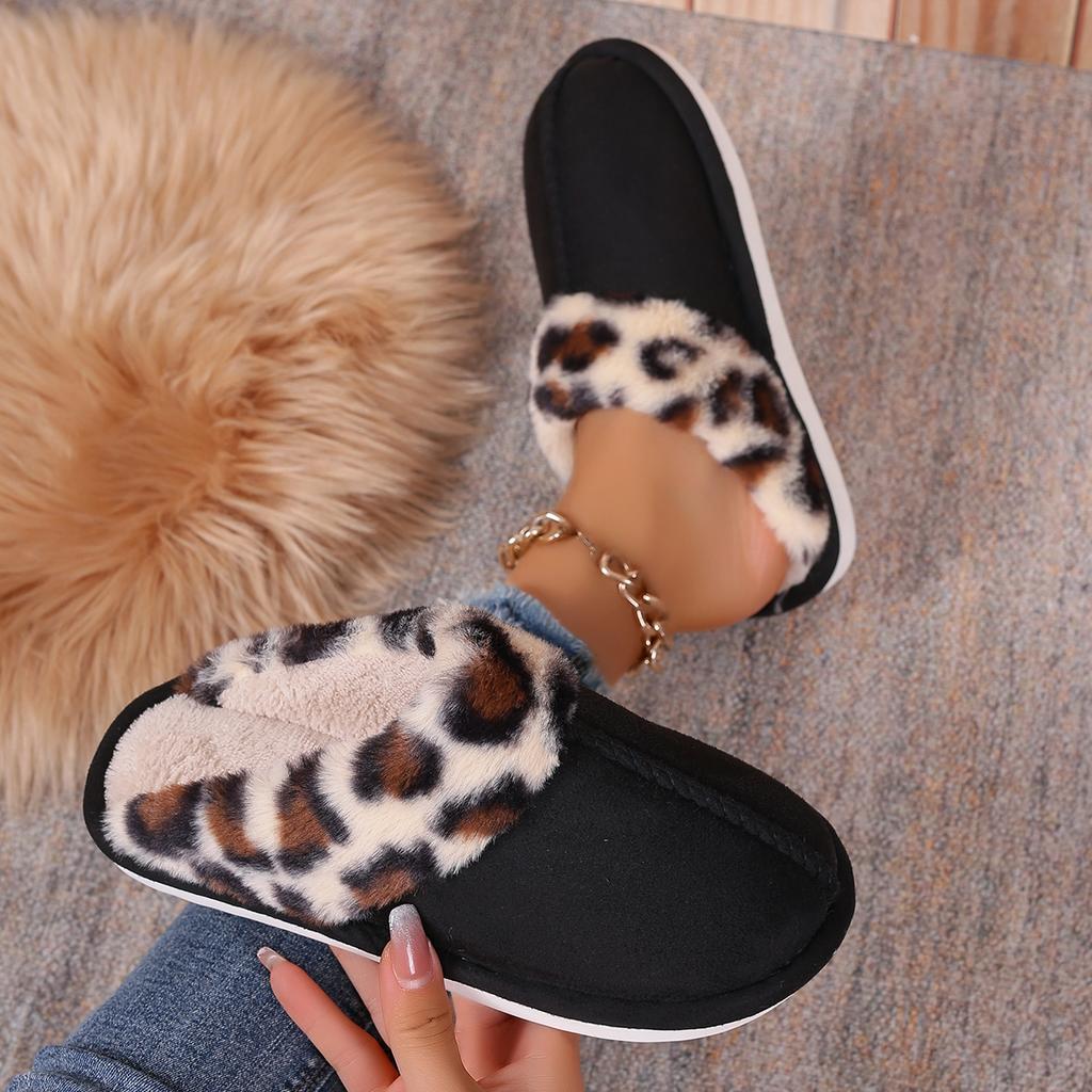 Damen Hausschuhe Winter Warm Paar Hausschuhe Rutschfest Weich Indoor Schuhe für Damen Mode Memory Foam Flauschige Pantoletten Damen