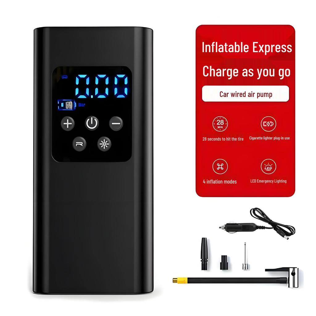 Wireless Mini Electric Car Tire Air Pump