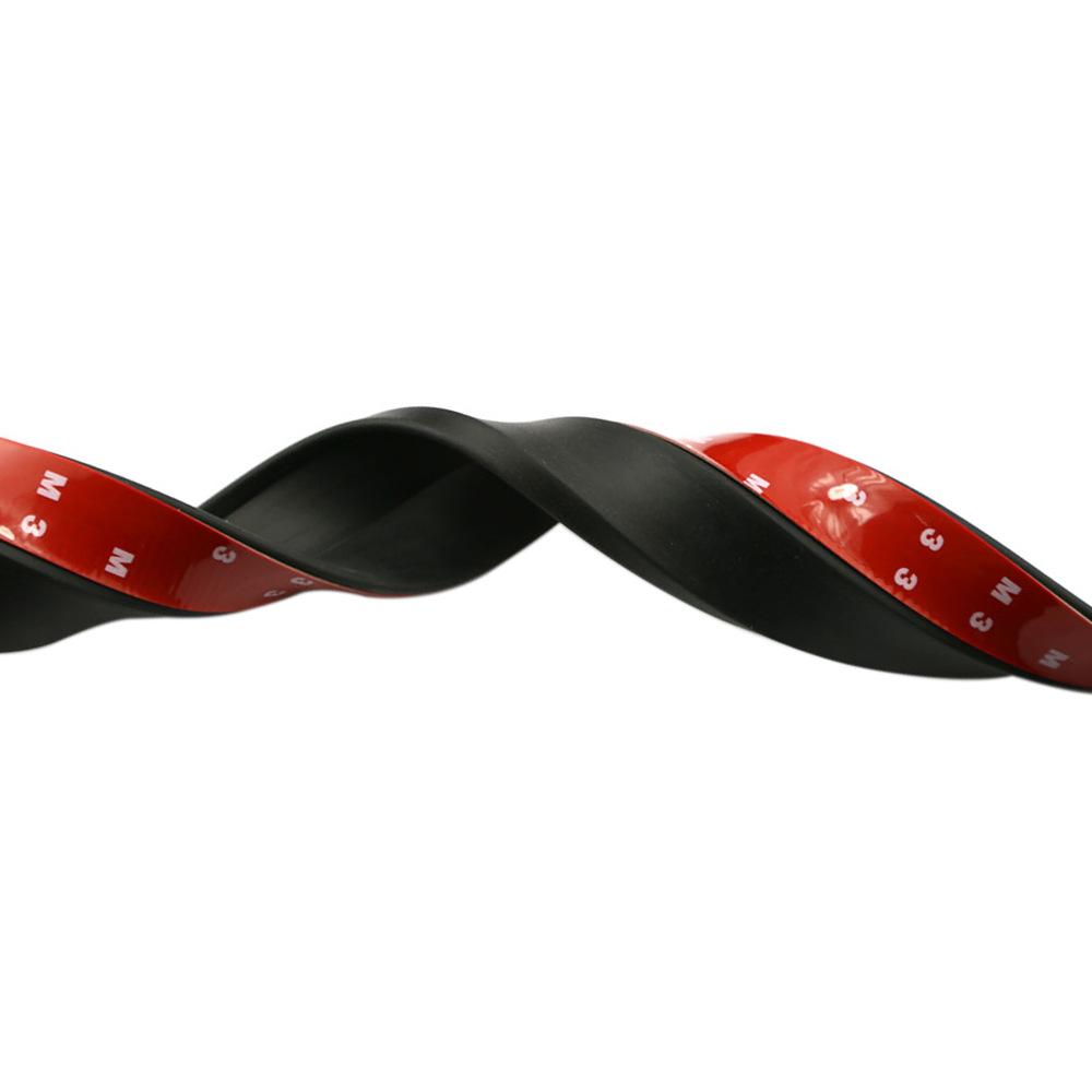 

Modified Surround Decorative Strip Front Bar Anti-Collision Rubber Strip Automotive General Light Soft Rubber Strip 2.5 Meters United States