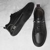 Fashion Genuine Leather Men Casual Shoes Comfortable Men's Skateboard Footwear All-match Leisure Walk Sneakers Tenis Masculino Trainers