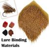 5cm X 5cm Fly Tying Material Natural&Dyed Deer Hair For Nymph Dry Fly Streamers Elk Hair Caddis Flies For Trout Fishing Lures