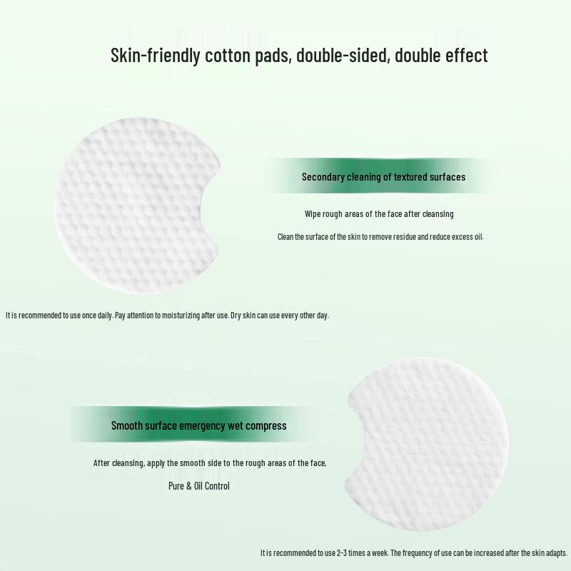 Eiio Salicylic Acid Cotton Pads for Acne & Blackheads - Deep Cleansing & Pore Refining