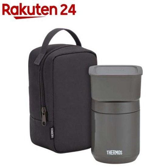 Thermos Vacuum Insulated Soup Lunch Set 0.4L Dark Gray JEE-800 DGY (1 set)