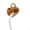 Floatings Coffee Cup Cafe Art Decoration Modern Sculpture Pouring Mug Resin Ornament for