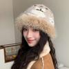56cm to 58cm Earflap Hat Polyester Ear Protection Cap Warm Winter Knitted Hat  Winter Season