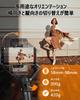 Hohem V3 Smartphone Gimbal 3-Achsen Stabilisator KI-Tracking Bluetooth Fernbedienung Verlängerungsstange Stativ Vlog Kamera Handheld Schwarz