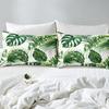 Palm Leaf Banana Leaf Bedding Three-Piece Quilt Cover