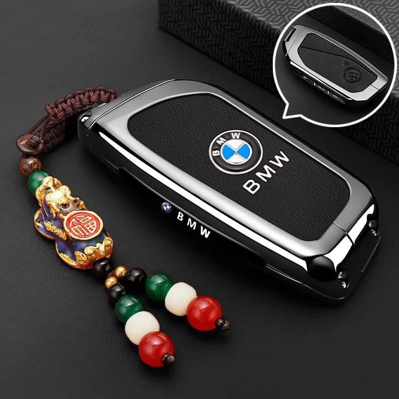 Car LED Display Key Case For BMW 5 7 Series G11 G12 G30 G31 G32 I8 I12 I15 G01 G02 G05 G07 X3 X4 X5 X7 Interior Accessories