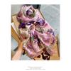 Women S Floral Printed Scarf For Spring Summer Travel Sun Protection Versatile Shawl