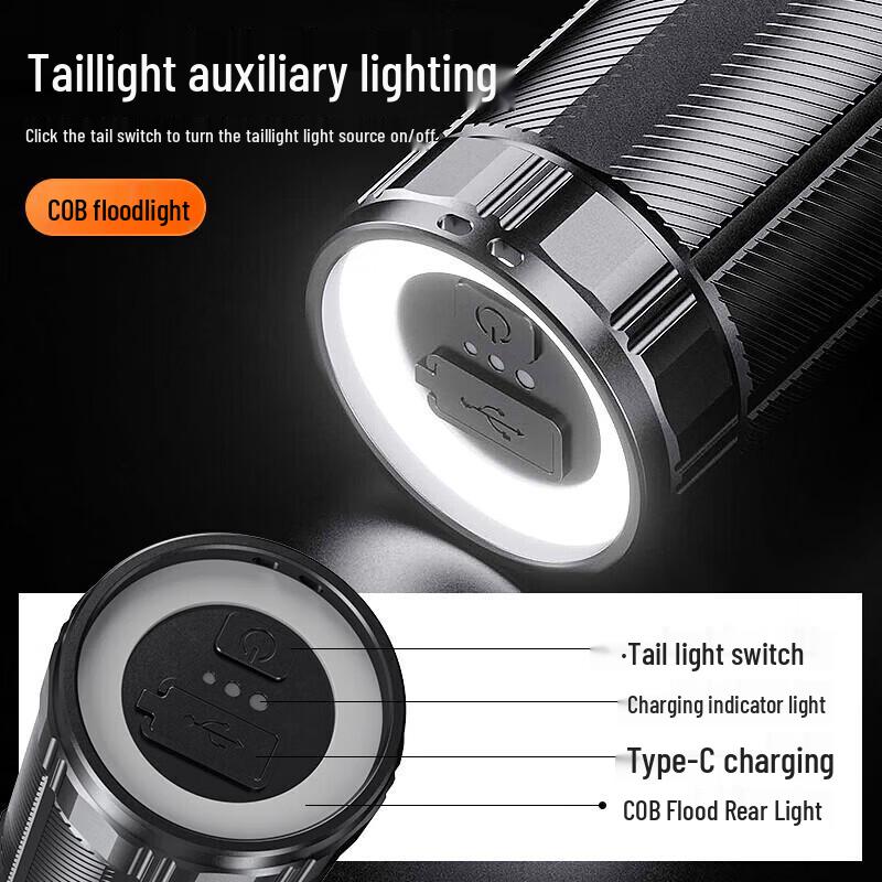 SupFire Y2 Rechargeable LED Tactical Flashlight