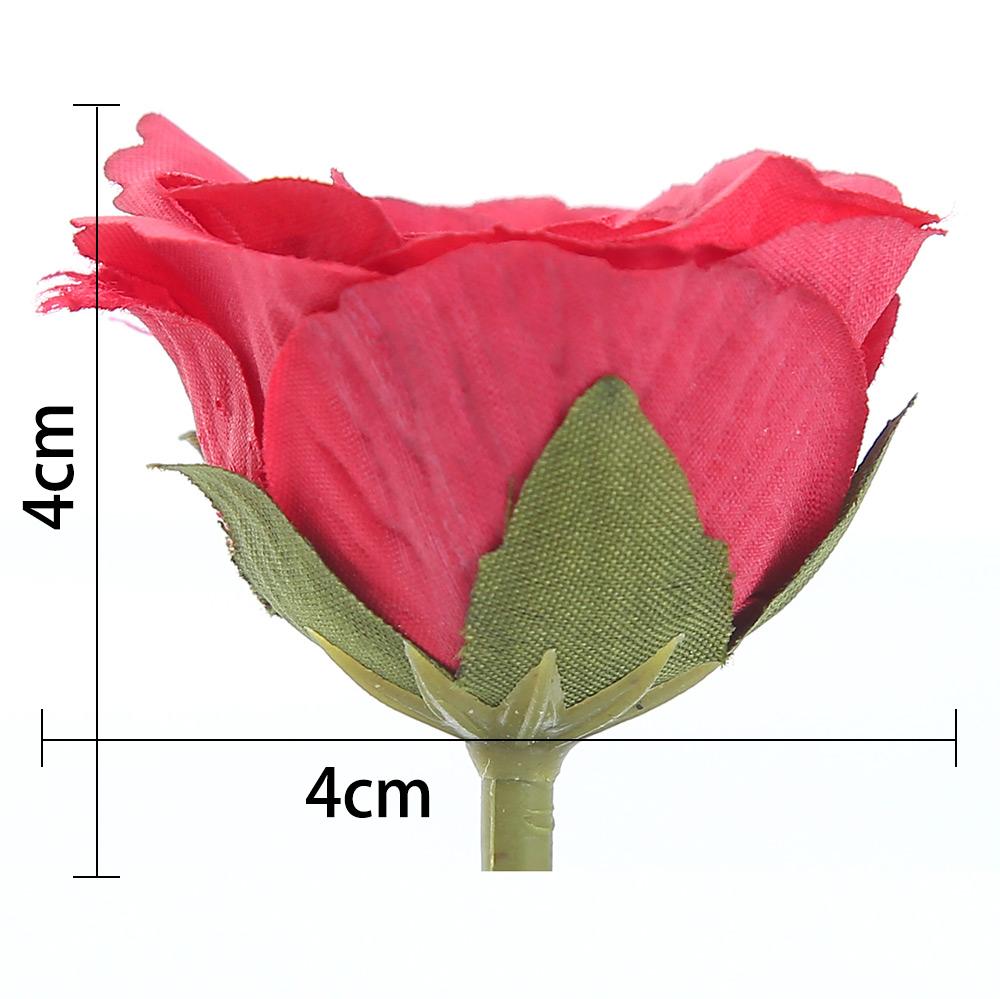 10/20Pcs Artificial Flower Heads Home Room Decoration Bridal DIY Flower Wreath Craft Handmade Gift Box Wedding Decor Accessories