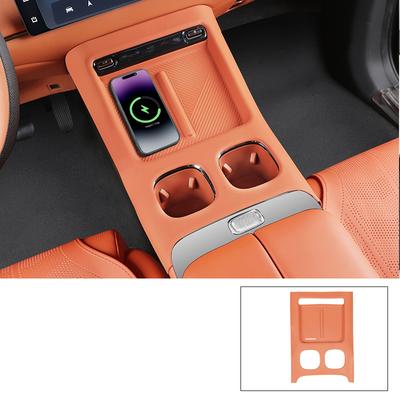 For Trumpchi GAC S7 2025 2026 Car Styling Central Control Wireless Charging Silicone Pad Panel Protective Cover Auto Accessories