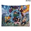 Demon Slayer Wall Tapestry Aesthetic Wall Hanging Printed Fabric Blanket Decorative Tapestries for Bedroom Living Room Home Decor