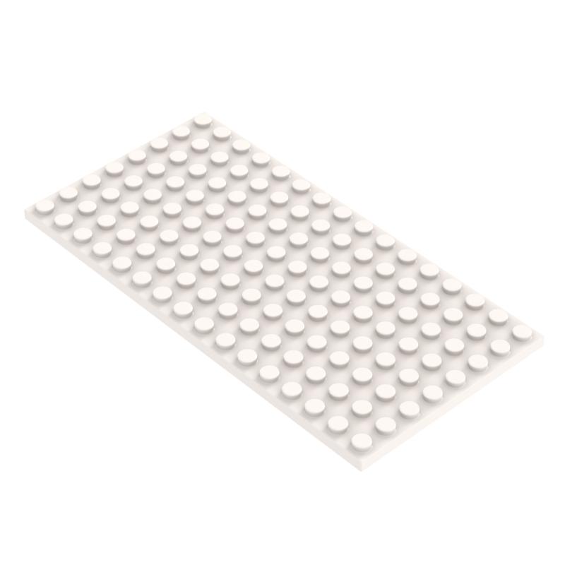 6PCS MOC Small Particle Building Blocks 8x16 Pieces Base Plate DIY Parts Accessories Compatible 92438