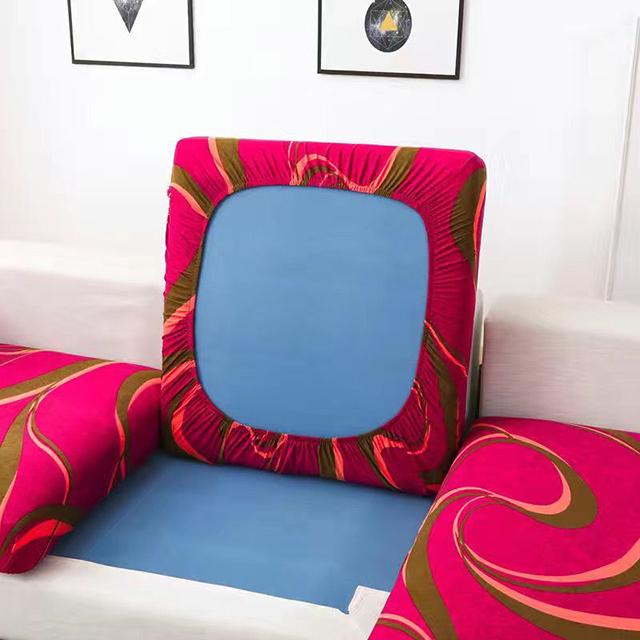 Elastic Sofa Seat Cushion Covers For Living Room Sofa Slipcovers Sectional Corner L-Shape Chair Protector Couch Cover 1234 Seat