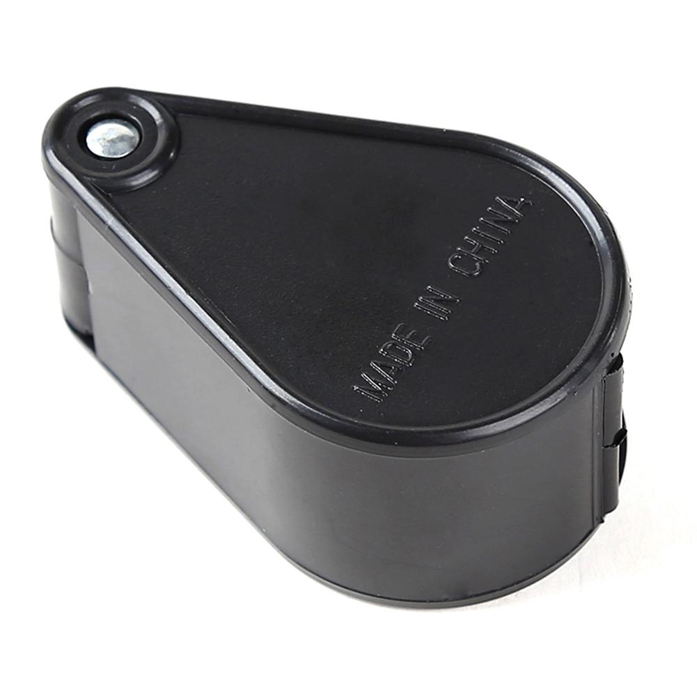 10X 30mm dvojitě otevřená skládací přenosná lupa na šperky z optického skla