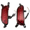 Ingenious-LED Rear Fog Lamp Brake Light Turn Signal Light Reflector 1 Set For Mazda CX-3 For CX3 2015- 2020 Car Bumper Light