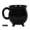 Cauldron Mug Halloween Witch Cauldron Ceramic Beverage Mugs Gothic Drinkware Desk Decor For Women Men Hot Ice Drinks Juice Tea