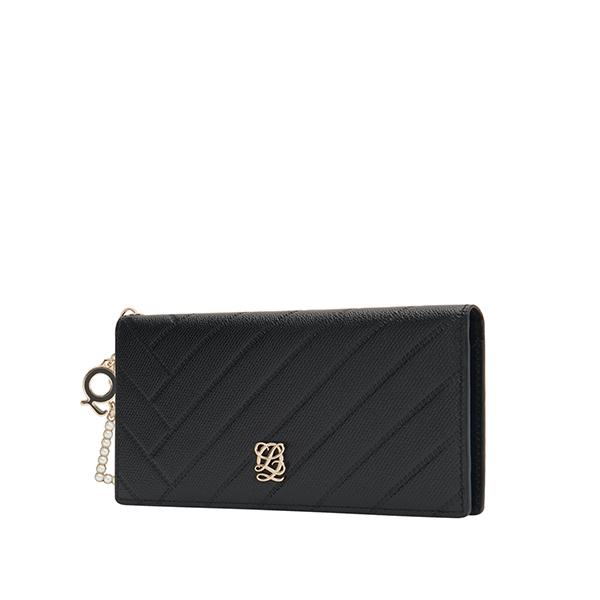 Louis Quatorze L-Quilting Women'S Long Wallet Ss1Fm16Bl