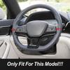 Styling Steering Wheel Buttons Frame Decoration Cover Trim For BYD Song PLUS Pro  Carbon Fiber Color Interior Accessories