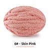 Handmade DIY Rainbow Adient Yarn Scarf  Tail Line Finger Knitting Cozy  Nest  Cuion Thi Ice Strip Yarn