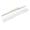 Transparent Acrylic Mahjong Rack with Magnetic Pusher 3-in1 Mahjong Tile Pusher & Organizer Quick Setup for Home Use