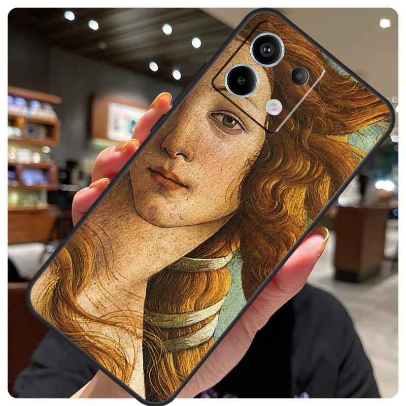 Art Paintings The Birth Of Venus Case For Xiaomi Redmi Note 11 10 12 13 14 15 Pro Plus Cover For Redmi 15 15C 10C 12C 13C 14C
