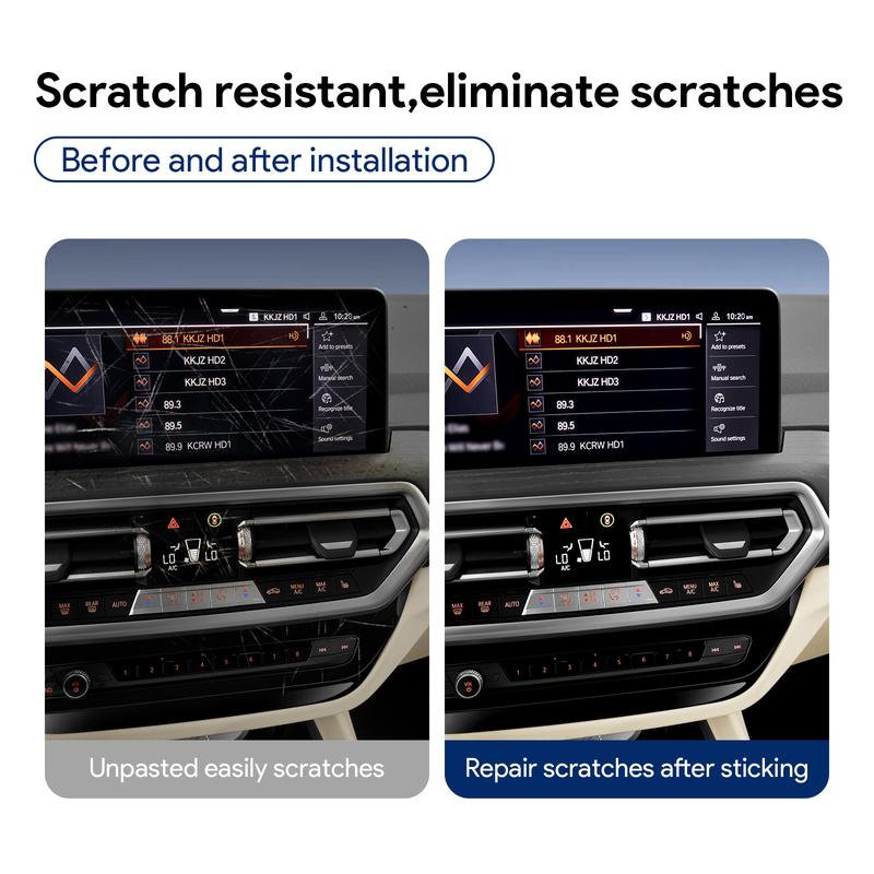 Car Interior TPU Protector Anti-scratch Film For BMW X3 X4 -2024 Auto Protective Transparent Anti-tear Stickers Accessories