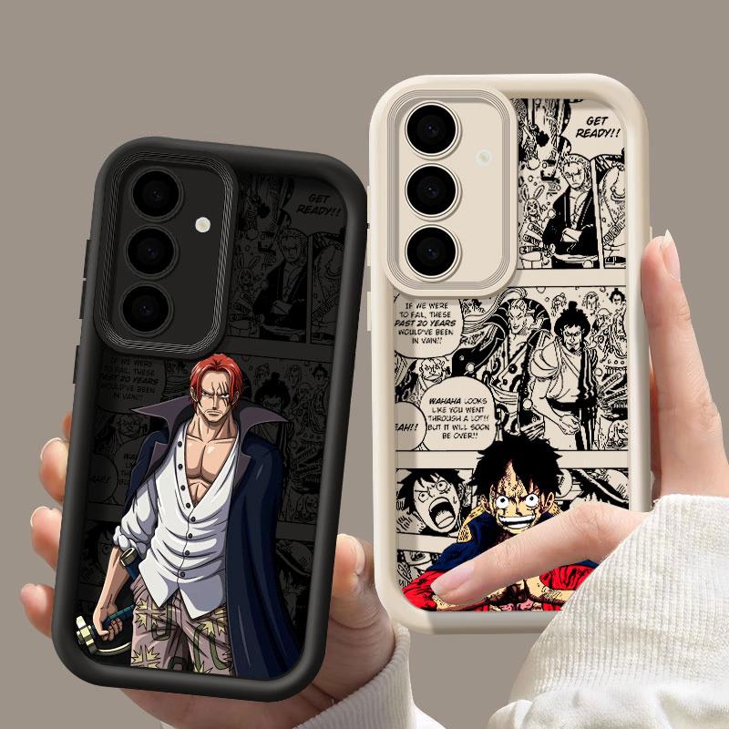 Anime O-One Pieces Shanks Phone Case For Samsung S26 S25 S24 S23 S21 S20 Ultra For Galaxy S25 S24 FE S26 Plus Soft Silicon Cover