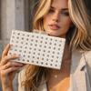 Dinner Bag Vintage Rattan Trend Acrylic Shoulder Chain Bag For Women
