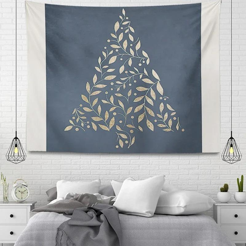 

Зимний снежный пейзаж Декоративный гобелен Домашняя стена Гостиная Офис Декоративный гобелен 100x75cm