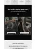 Genuine Leather, Suede & Carbon Fiber Steering Wheel Cover for Jeep Grand Commander (2018-2022)