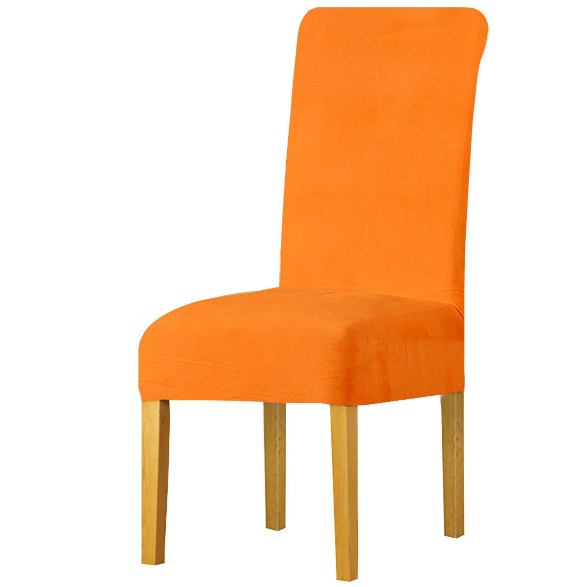 Velvet Chair Cover for Home Use Chair Cover Skin-friendly Silver Fox Velvet Chair Cover Hotel Restaurant Dining Chair Cover 38*38*4cm