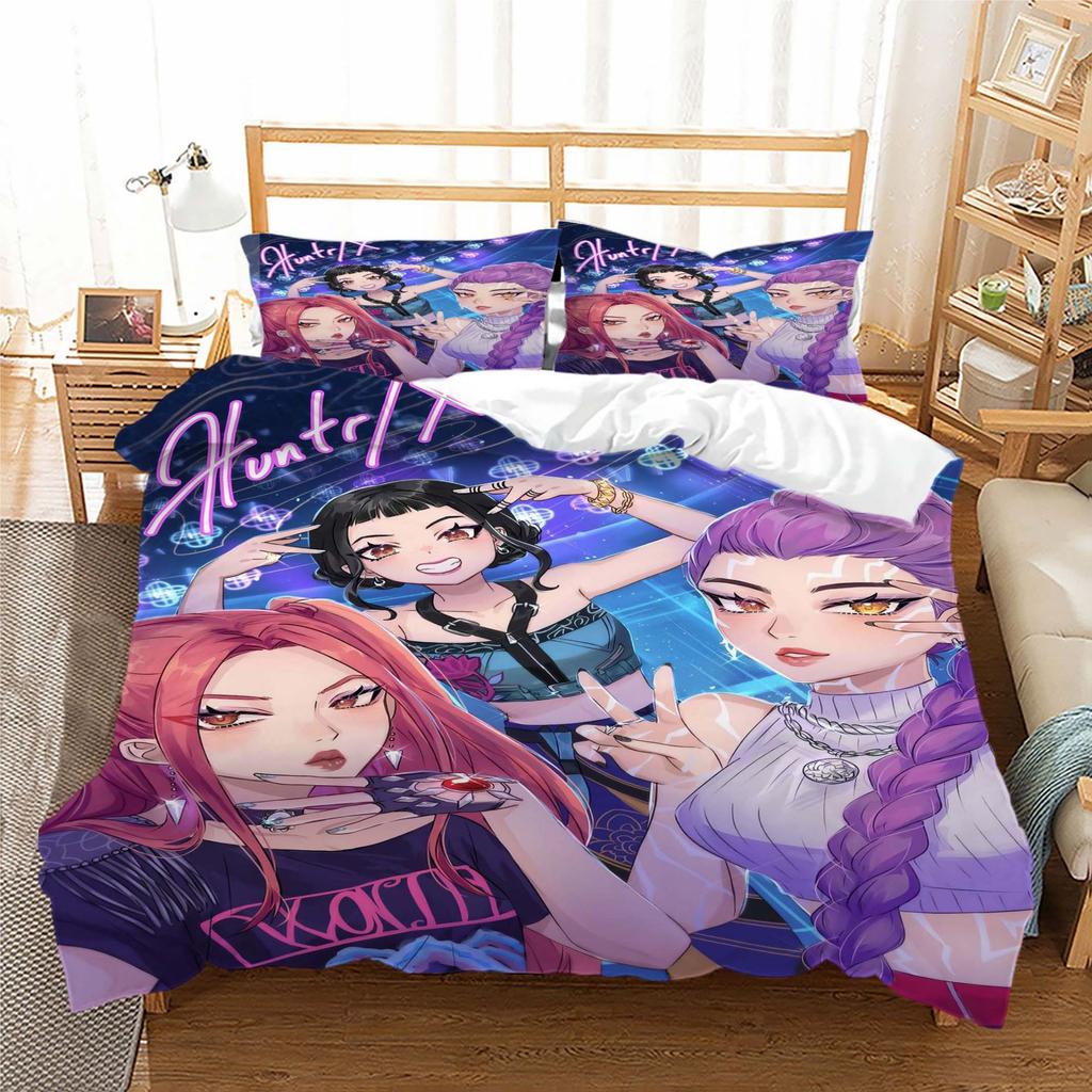Witch Hunters 3D Digital Printing Three-Piece Set, Bedding