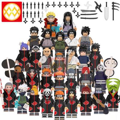 Minifigurky Sada kolekce Naruto na prodej Stavebnice Uchiha Hračky akční figurky