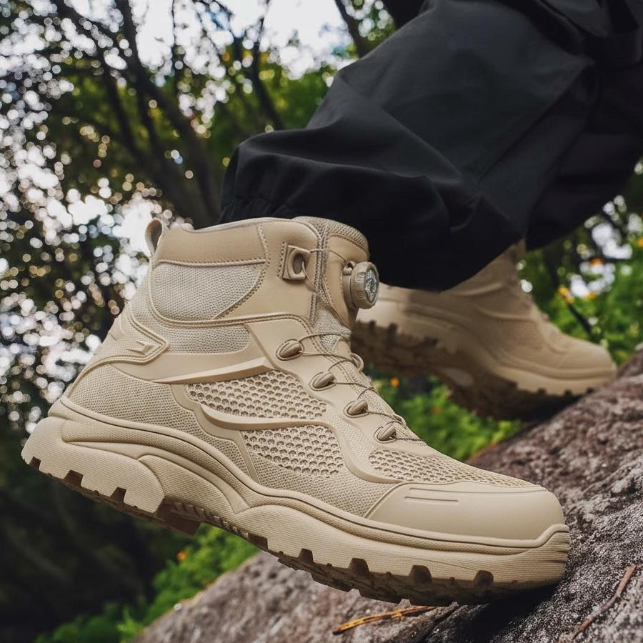 Rotating button Work Boots Indestructible shoes Men Puncture-Proof Safety Shoes Work Sneakers Steel toe shoes Security Boots New