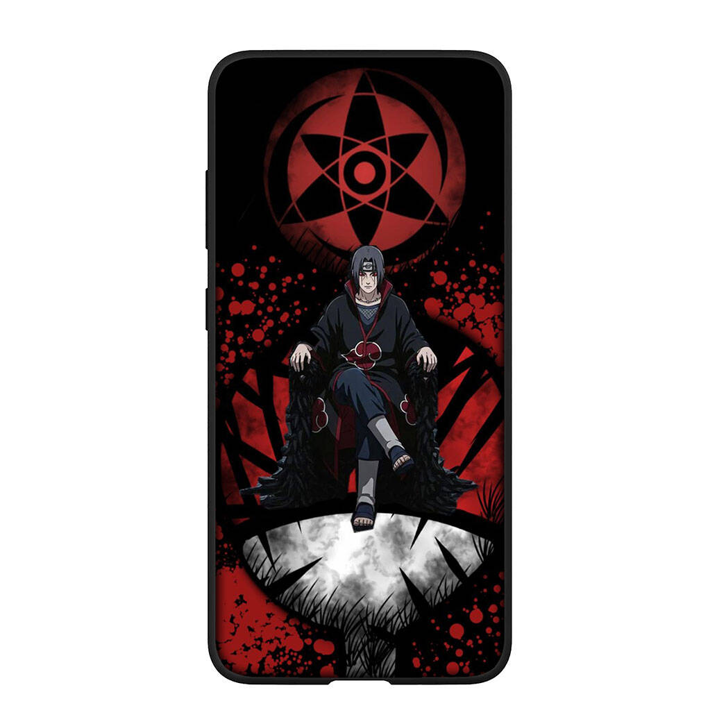 Case for iPhone 17 15 16 Plus Xiaomi Poco X7 X6 F8 F7 M8 C85 C75 C71 Redmi Note 14 12 11 13 Pro Max A4 14C 13C 15C Narutos Itachi Uchiha Sasuke Cover