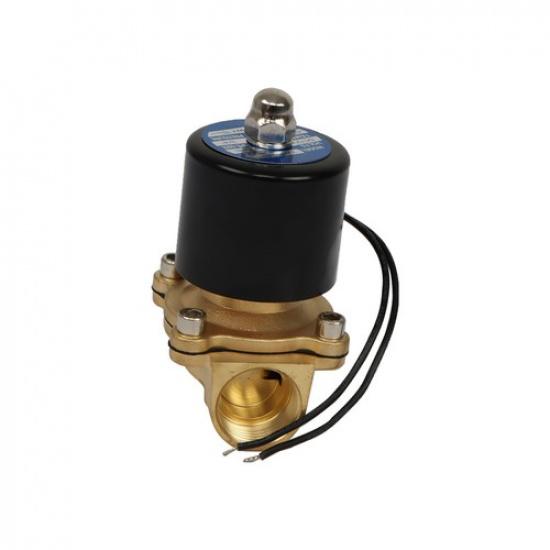 3/4" Solenoid Valve 12V 220V Air Water N/C Gas Oil Normally Closed
