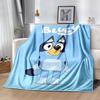 Bluey's Adventure Blanket Ultra-Soft Suitable for Office Bedding Couch Four Seasons Multipurpose Playful Design Perfect Gift for Relatives and Friends
