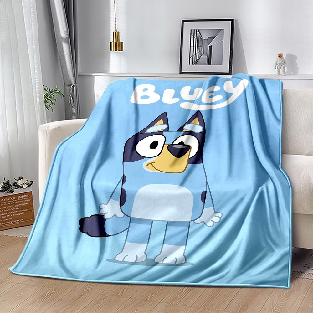Bluey's Adventure Blanket Ultra-Soft Suitable for Office Bedding Couch Four Seasons Multipurpose Playful Design Perfect Gift for Relatives and Friends