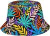 Tropical Leaves 004 Bucket Hat Sun Hat For Women Men Summer Vacation Travel Beach Packable Fisherman Hat