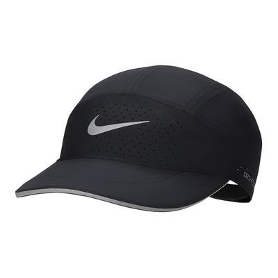 Nike Oddychająca Czapka z Dekoracją Litery Unisex Czarna FB5681-010