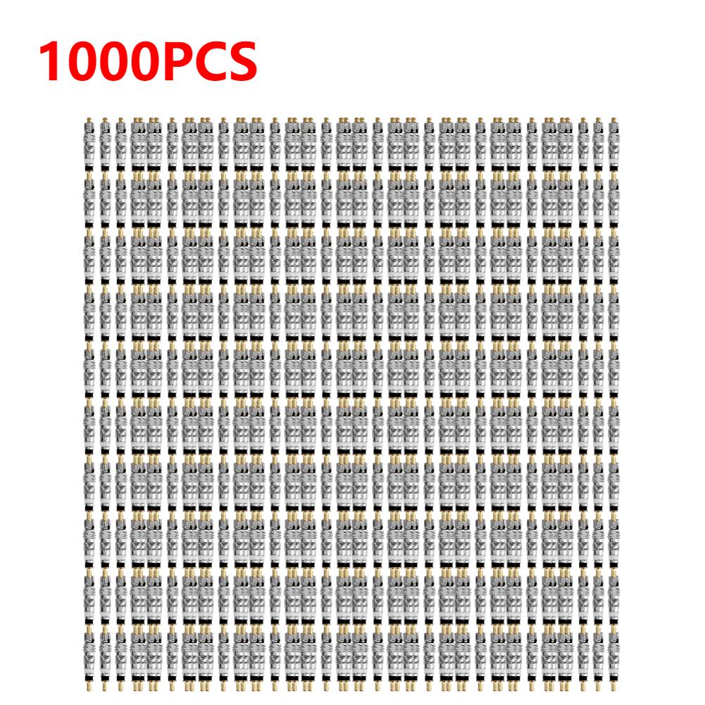 5-1000Pcs Detachable Presta Bicycle Valve Core Replacement Brass CNC FV MTB Road Bike Tire Tubes Service Parts Repair Tools