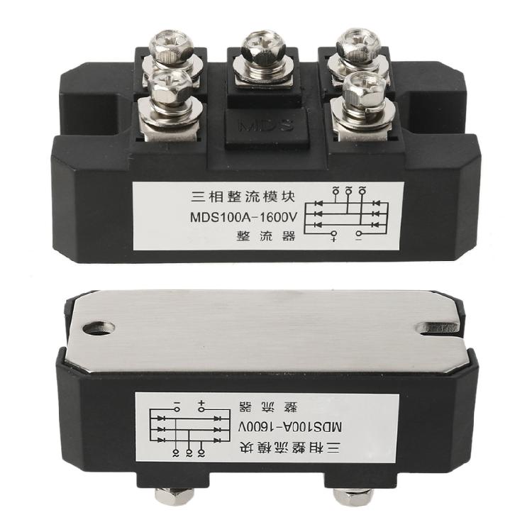 MDS100-16 Bridge Rectifier 100A 1600V 3-Phase Diode Bridge Rectifier Copper Plat