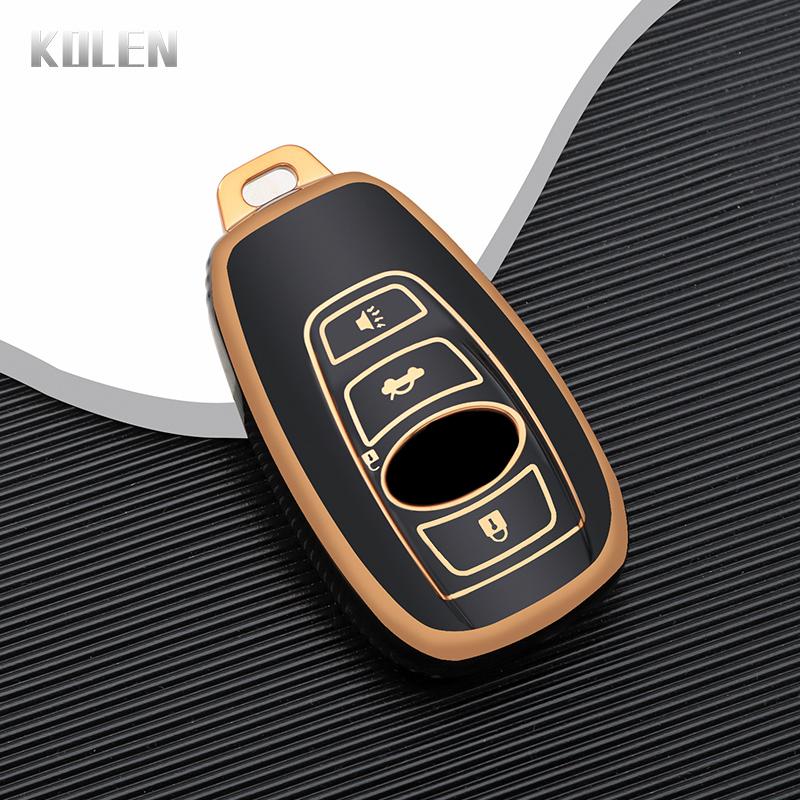 NEW TPU Car Remote Key Case Cover Shell Fob For Subaru Forester XV Outback BRZ WRX STI Legacy Impreza Crosstrek Bag Accessories